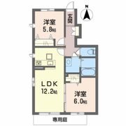 ベラルーチェの間取り画像