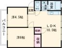 メゾン鶴林Ⅰの間取り画像