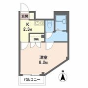 光陽マンションBの間取り画像