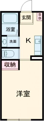 ルシャノワール鶴崎の間取り画像