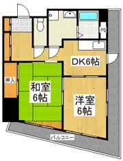 メゾン協和の間取り画像