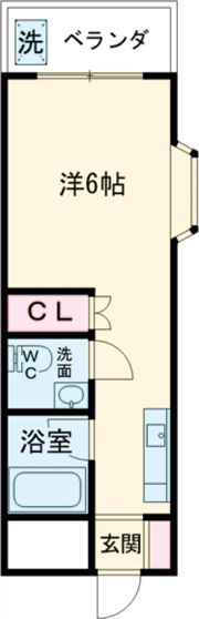 グランカーサ大牟田駅の間取り画像