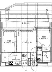 Quintet Minami Fukuokaの間取り画像