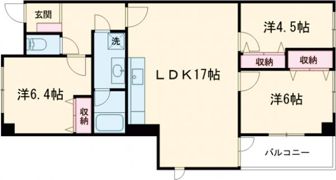 アネックスミタカ学園前の間取り画像
