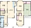恋の窪戸建の間取り画像