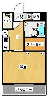 フリ－デンス・ラウムの間取り画像