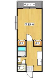 シンフォニー上荒田の間取り画像