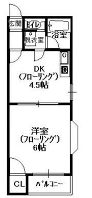 サンライフ三筑の間取り画像