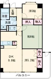 パラッツォドゥエの間取り画像