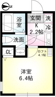 ヴェラハイツ白楽二番館の間取り画像