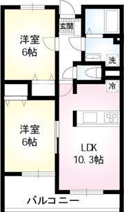 ライネスハイム・ノイの間取り画像