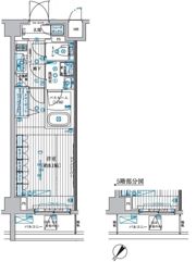 ブライズ中野南台の間取り画像