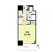 CASSIA河原町平和大通（旧：S-RESIDENCE河原町平和大通）の間取り画像