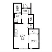ブラストⅡの間取り画像