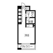 白川公園パークマンションの間取り画像