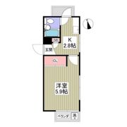 ヒルサイドフジの間取り画像