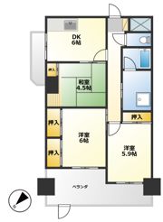 グランパレス南海の間取り画像