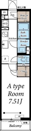 COZY一本杉の間取り画像