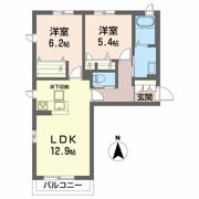 シャーメゾン薬師堂IIの間取り画像