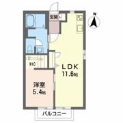 ランドマーク戸ノ内 Dの間取り画像
