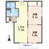 ジョナサン Aの間取り画像