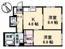 カーザ アルタの間取り画像