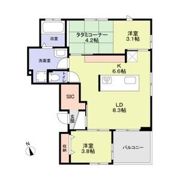 ウィステリアコートの間取り画像
