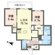 グランアリスティオの間取り画像