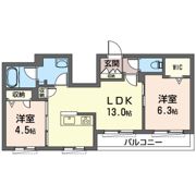 ラ・ヴィエルジュ IIの間取り画像