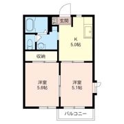 メゾンボヌールの間取り画像