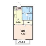 フレア上平塚IIの間取り画像