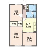 ラ・シャルマンの間取り画像