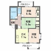 グランディール大和の間取り画像
