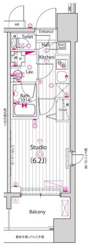 ガーラ・プレシャス川口並木の間取り画像