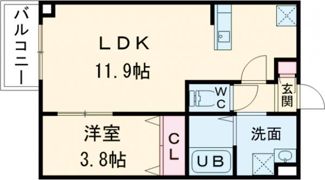 (仮称)ジーメゾン大和郡山ルクディの間取り画像