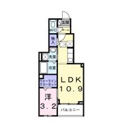 アルカディアⅢの間取り画像