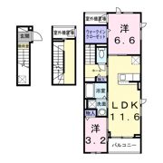 アルカディアⅢの間取り画像