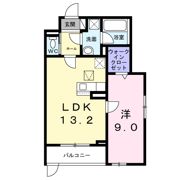 アルカディアⅠの間取り画像