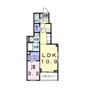 アルカディアⅡの間取り画像