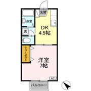 プレジールの間取り画像
