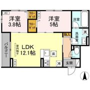 セレスティア南花畑Ⅴの間取り画像