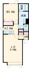 Xroomの間取り画像