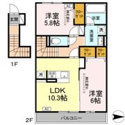 エスペランサの間取り画像