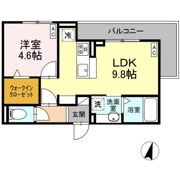 D crest 田沼3丁目の間取り画像