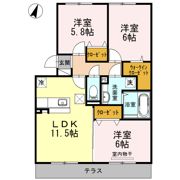 グリーン アベニューの間取り画像
