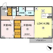 D-ROOM羽屋の間取り画像
