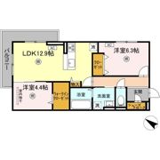D-ROOM羽屋の間取り画像