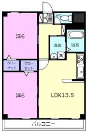 ロイヤルヒルズ美旗の間取り画像