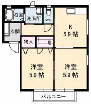 姫山フィルハーモニー シンフォニー №7の間取り画像