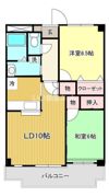 ポポラーレ西都賀の間取り画像